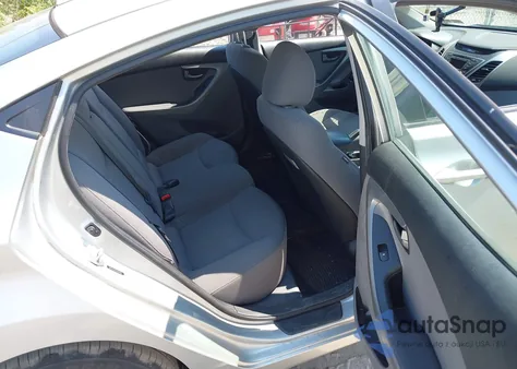 2014 Hyundai Elantra Se из США, поврежденный, VIN 5NPDH4AE9EH506464